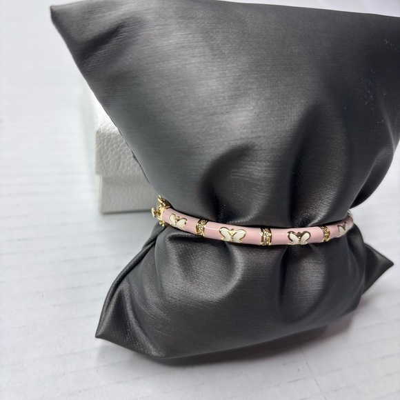 LAUREN G. ADAMS Pink Daisy Love Stackable Bangle - Picture 2 of 5